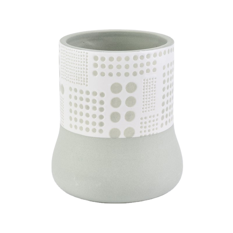 Sunny Glass great design 320ml ceramic candle jars  made in China