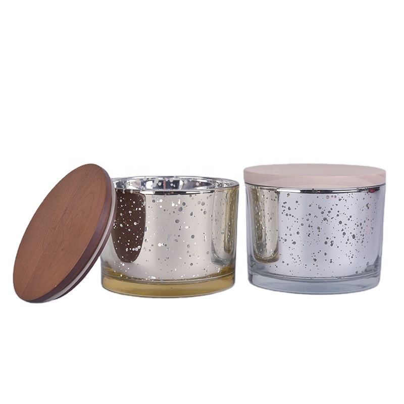 mercury glass candle vessels luxury