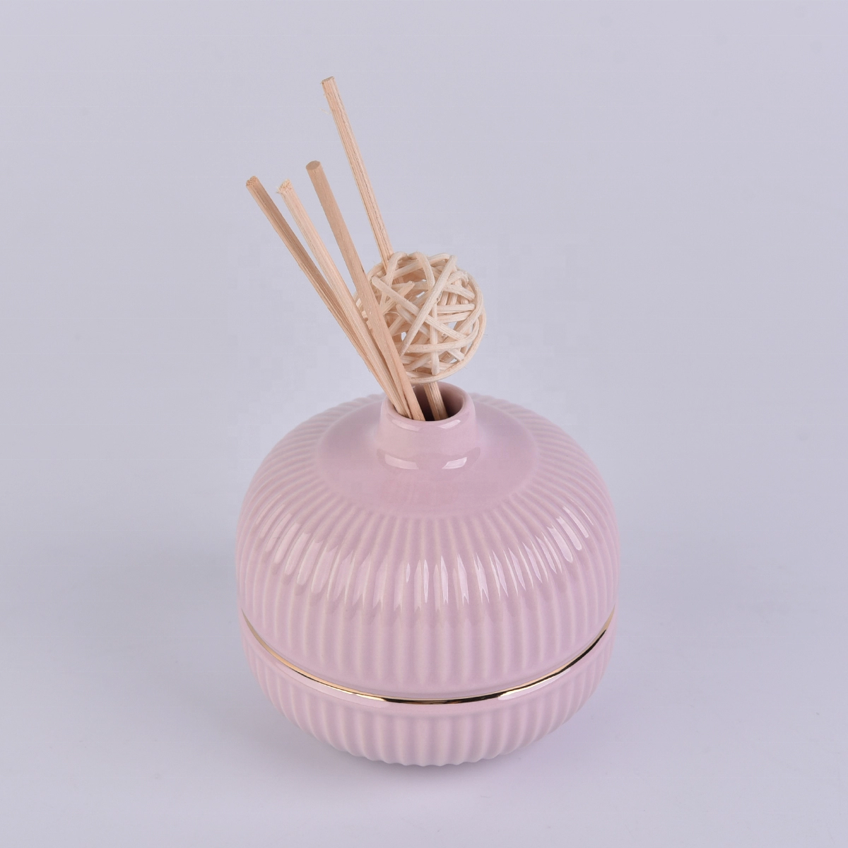 ceramic reed diffuser bottle with glazing color