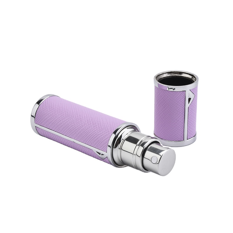 perfume spray bottle pump spray ztomier PU leather surface perfume bottle