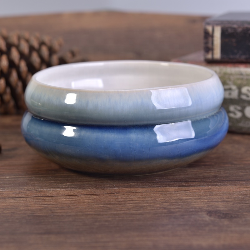 Wholesales porcelain ceramic candle holder bowl dome