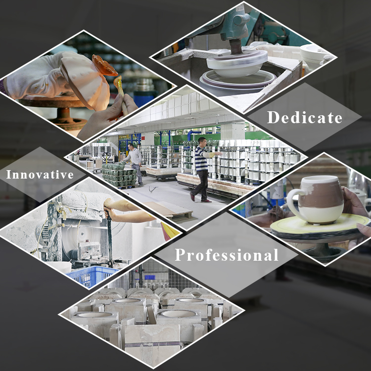 large cement candle holder