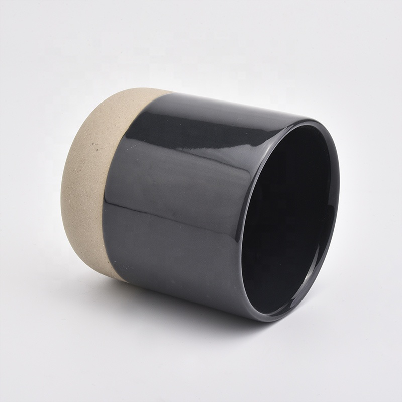 hot sales empty ceramic candle holders