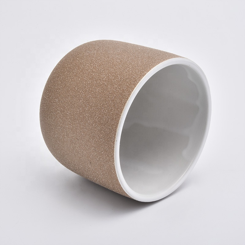 new design home decor ceramic candlle container