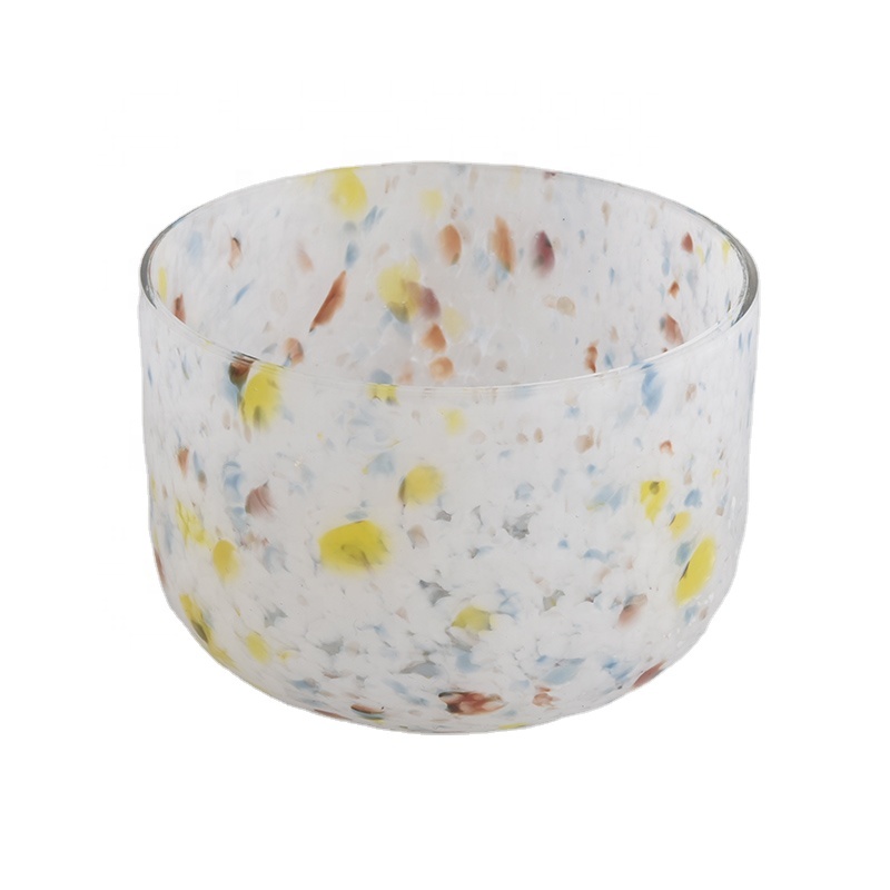 home decor hand paint glass candle jar