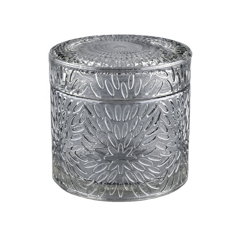 home decor glass candle vessels luxury