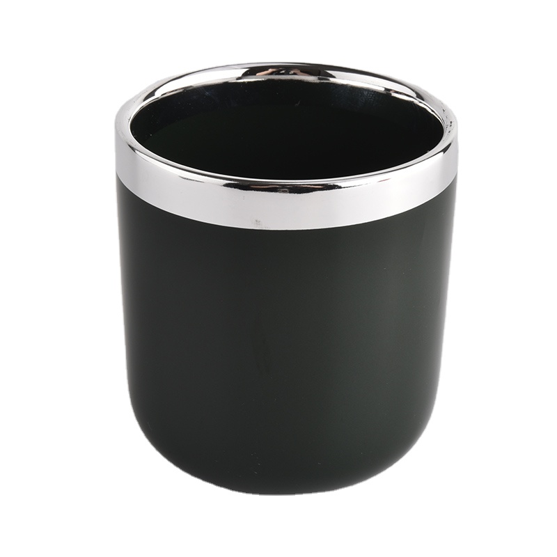 wholesale ceramic candle jar 12oz for scent candle