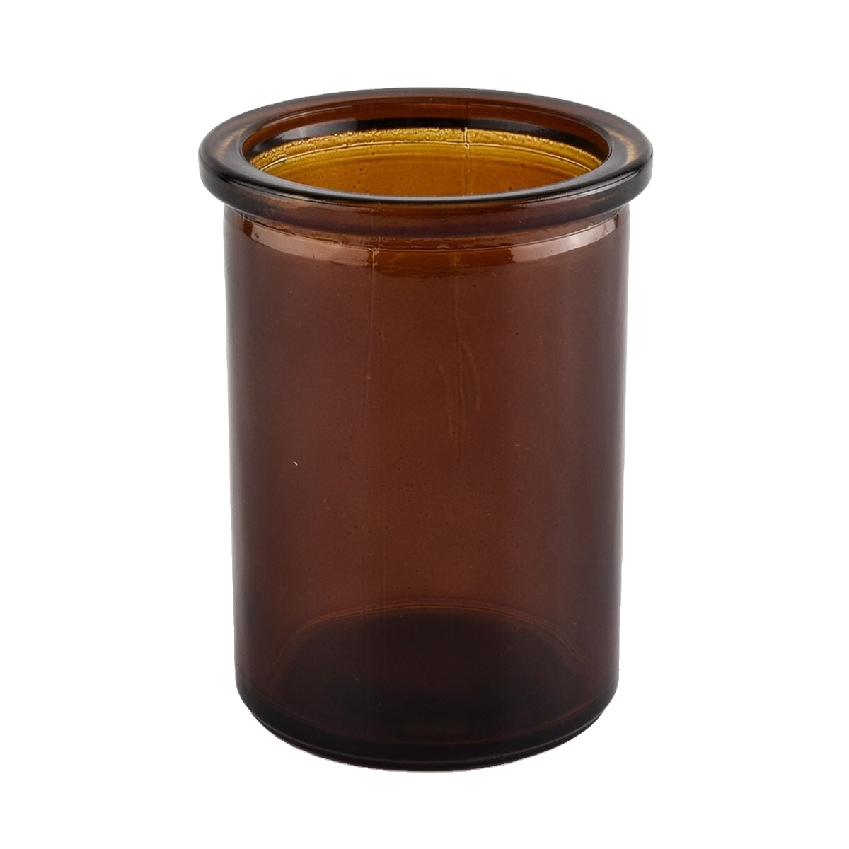 5oz glass candle jar with cork lid for wholesale