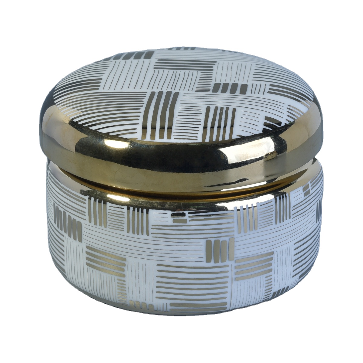 6 oz 10 oz 13 oz custom ceramic empty candle vessels with lid