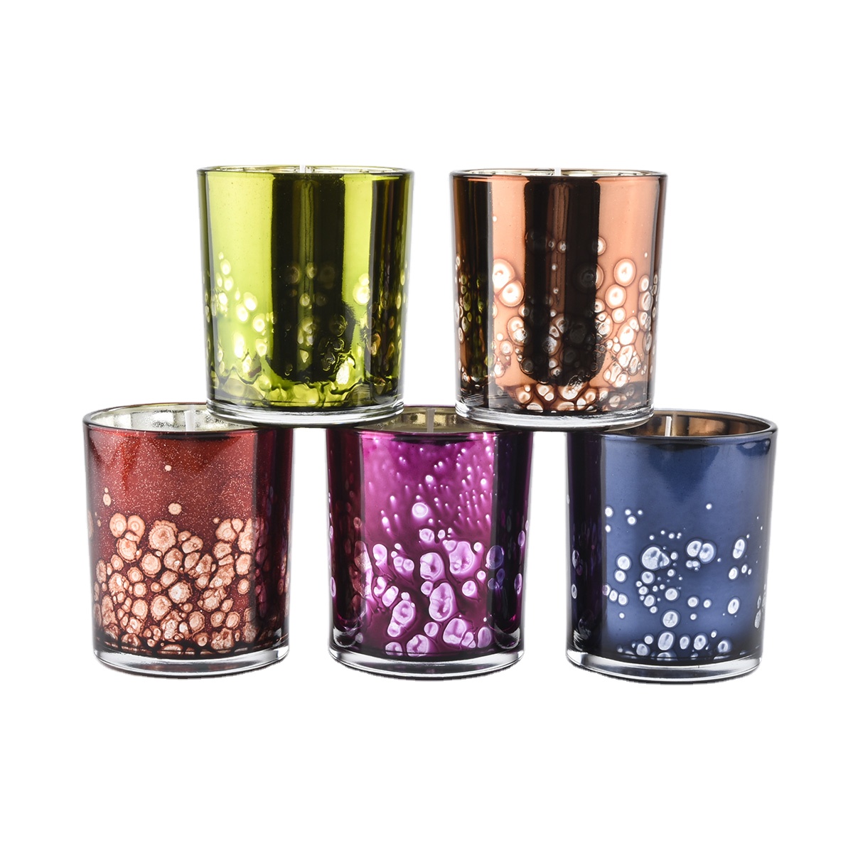hot sales 3 size glass votive candle jar