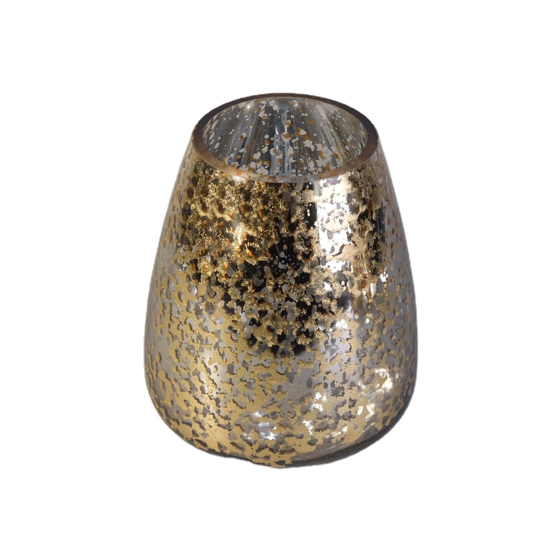 In bulk glass electroplating mercury candle jars holder 8 oz 10 oz