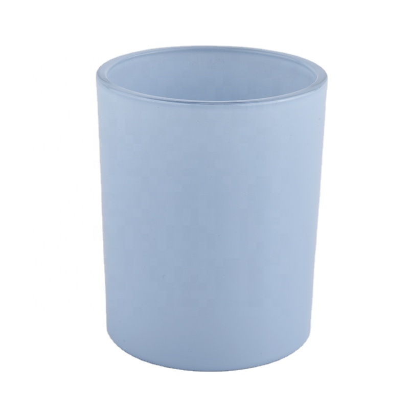 luxury heavy thick glass candle jars