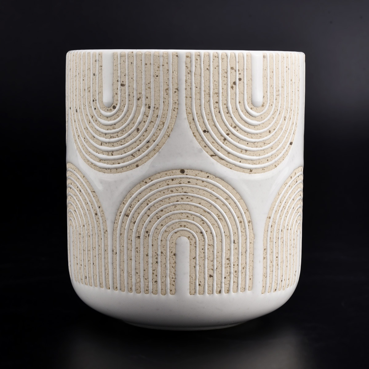 wholesale 14oz ceramic candle jars for home wax