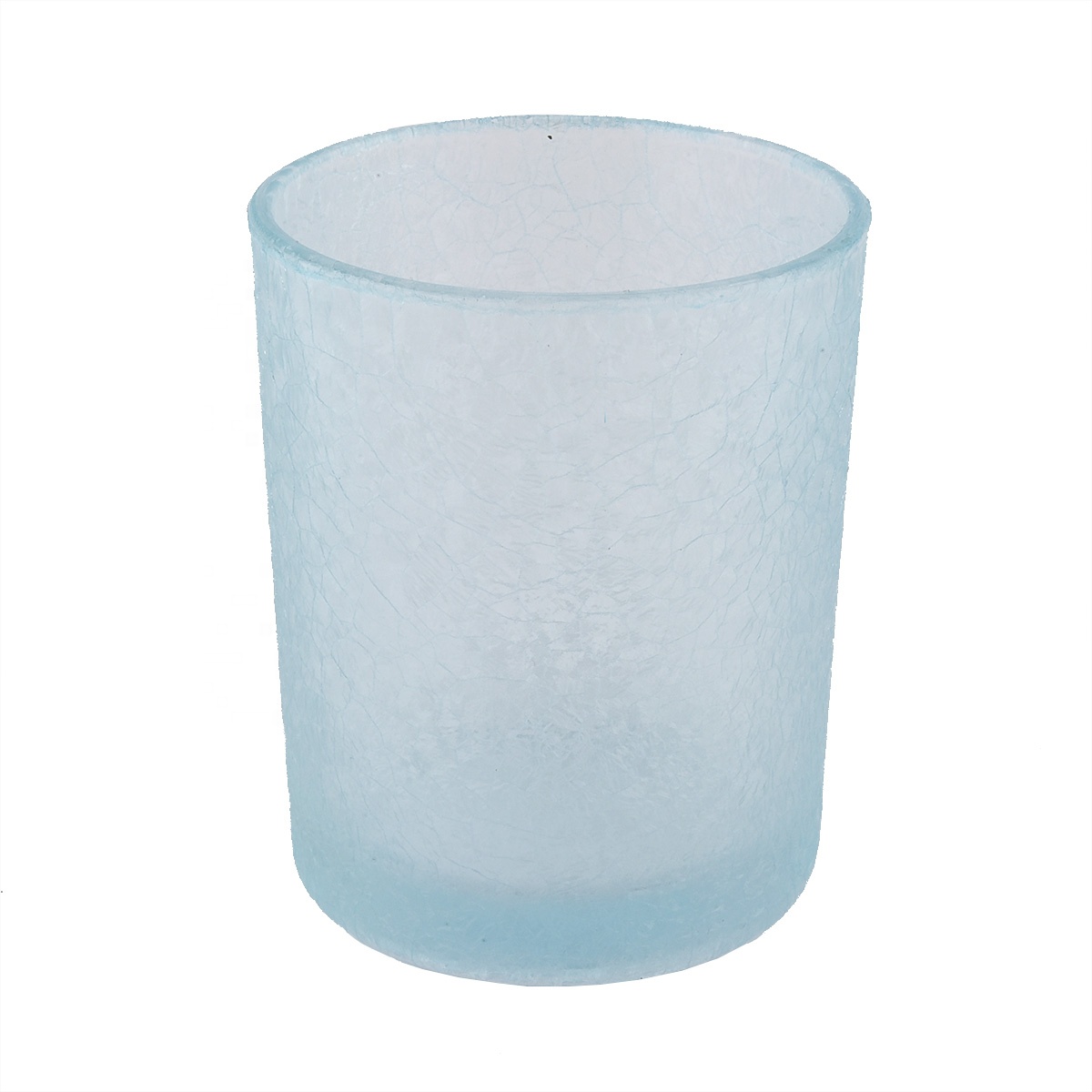 Sunny luxury candle containers with frosted color