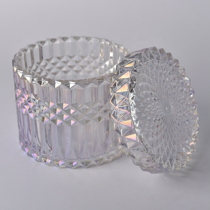 home decor glass bling candle holder