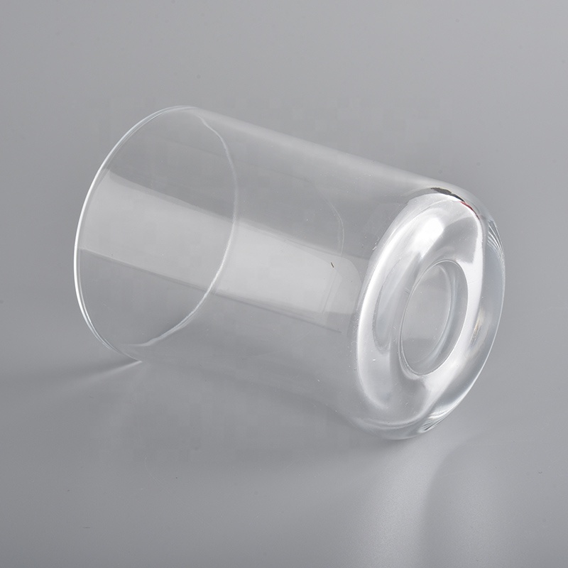 luxury round bottom 10oz glass candle jars