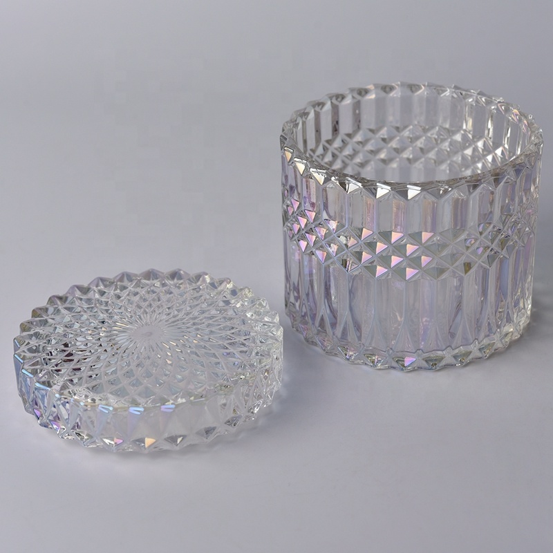 home decor glass bling candle holder