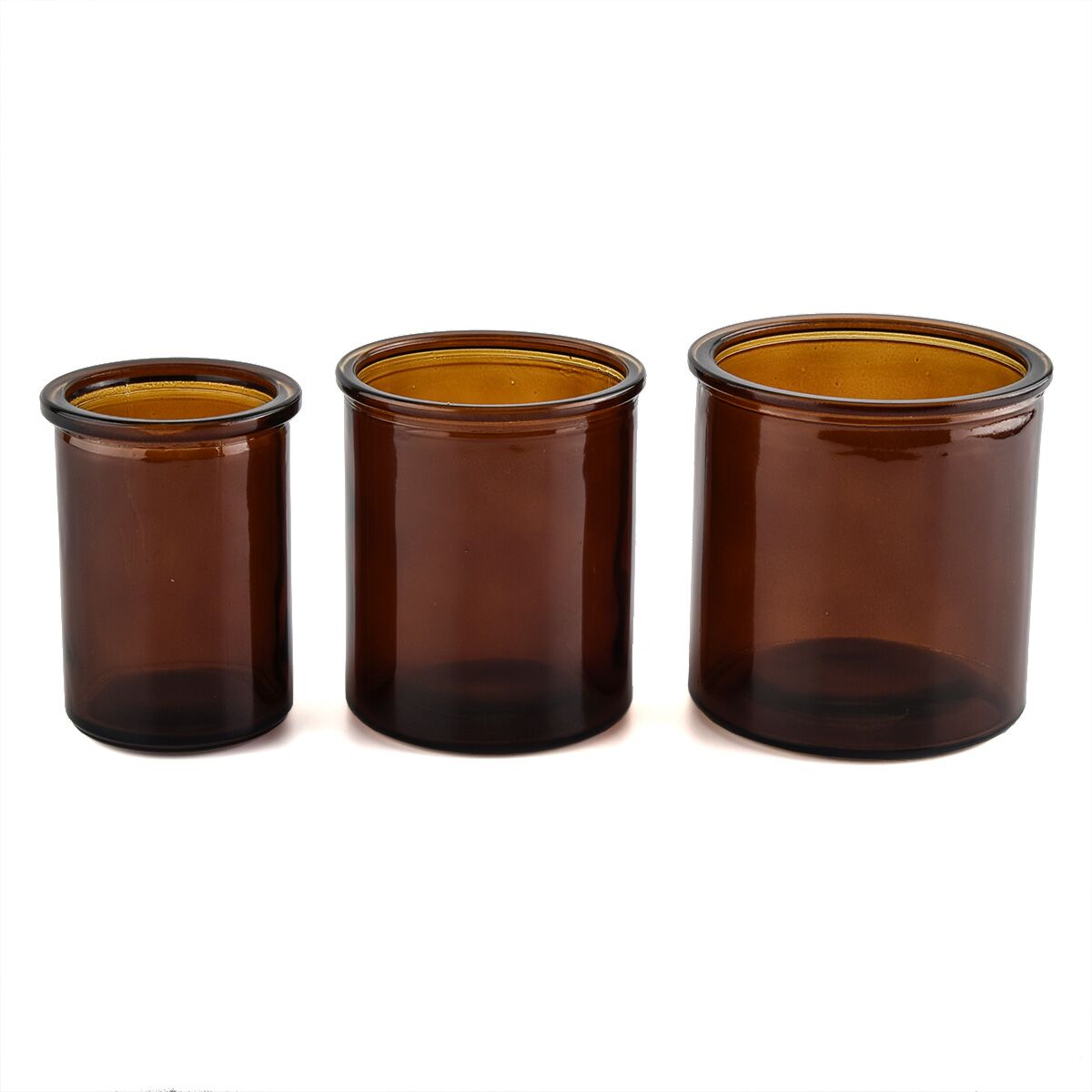 10oz glass candle jar with cork lid for USA market