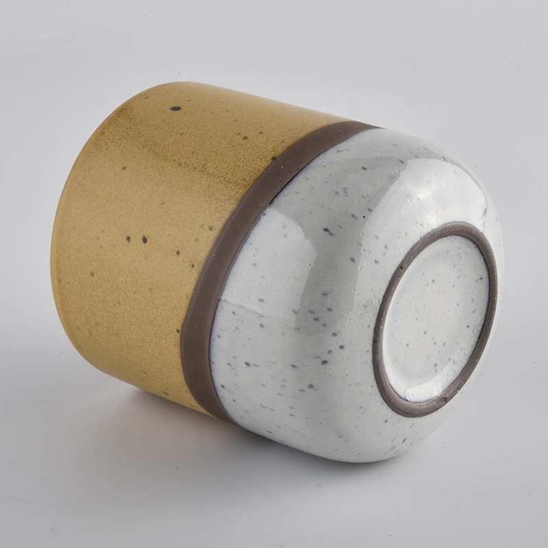 home decor porcelain candle containers