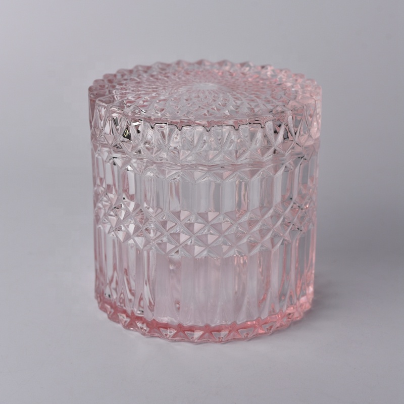 home decor glass bling candle holder
