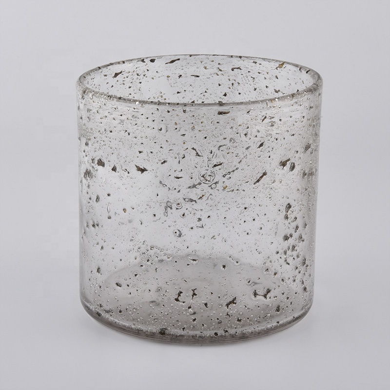 home decor luxury sparkle large glass candle jar