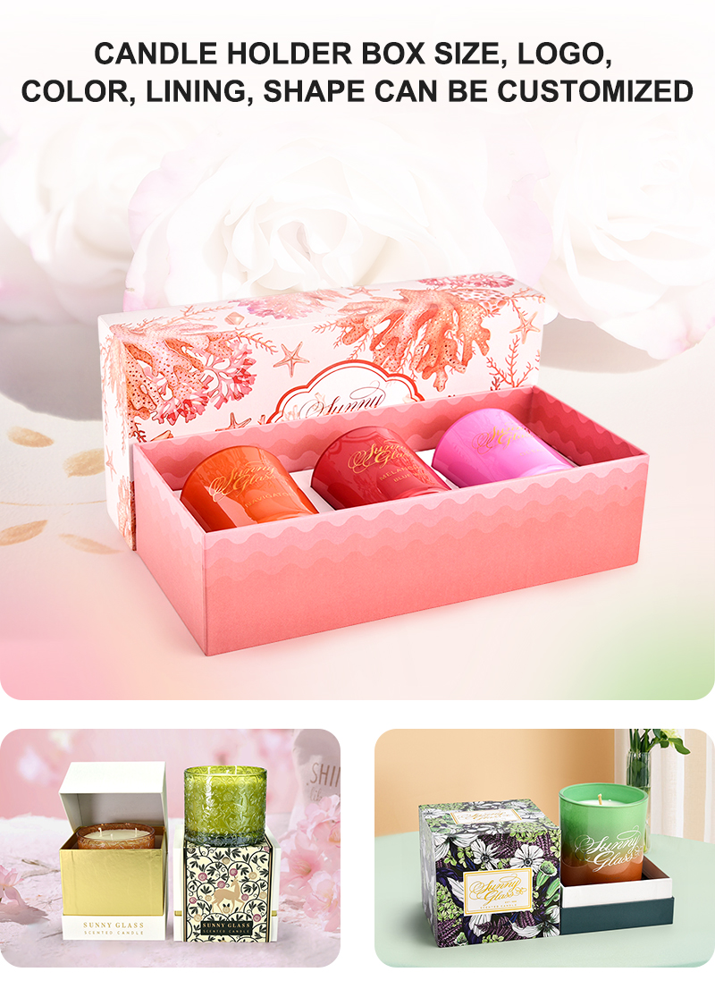 New Design Geometric Dream Gilded Ceramic Candle Jar with Lid