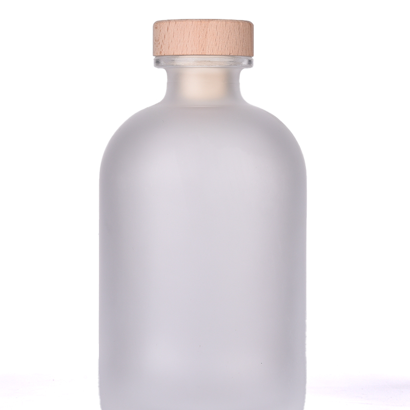 500 ml Luftdiffusor aus Milchglas, individueller Reed-Diffusor, Raumduft-Diffusor mit Kork