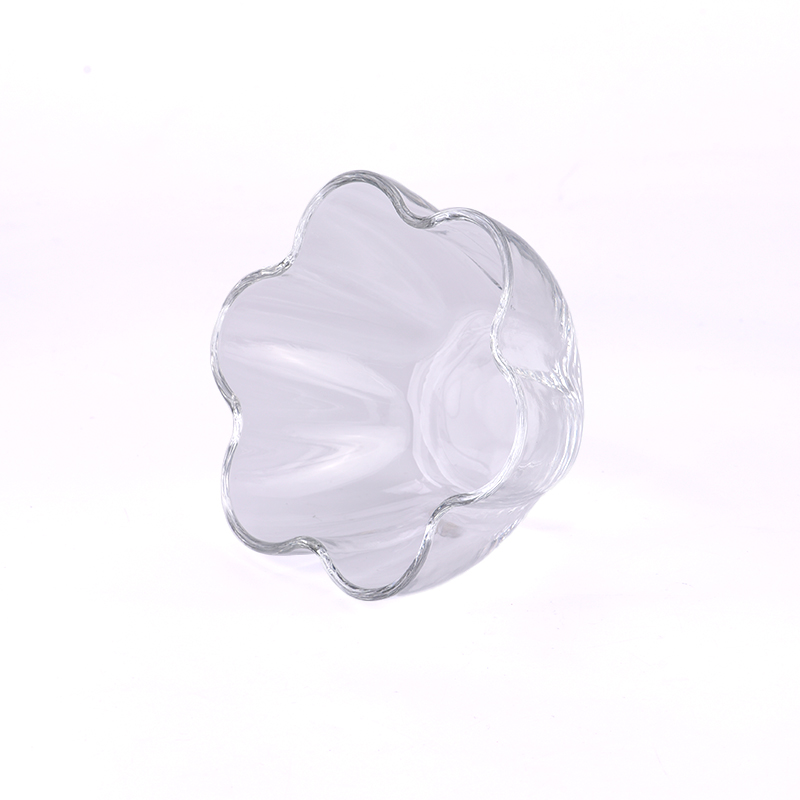 Пустой стеклянный контейнер для свечей на 10 унций для домашнего декора