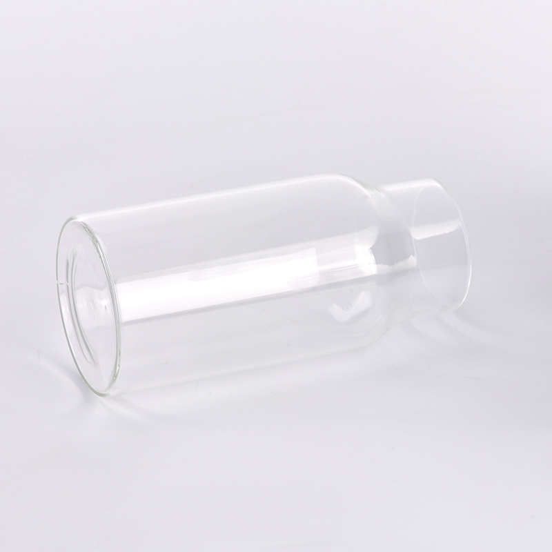 Оптовая крупная боросиликатная стеклянная сосуд с домашним декором