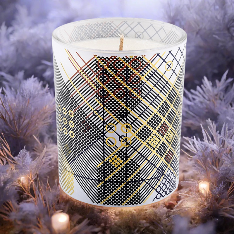 Hurtowe szklane szklane słoiki świec do dekoracji domu