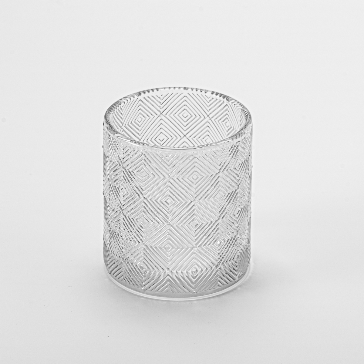 Supplier 10oz 12oz  pine cone shape glass candle jar with matched glass lids - COPY - i4ldf4