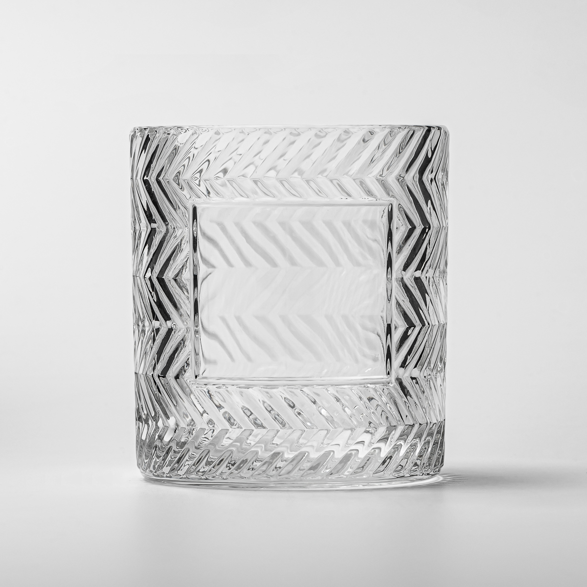 Luxury Texture Decor Transparent Glass Candle Jar for Candle Making - COPY - 9ra902