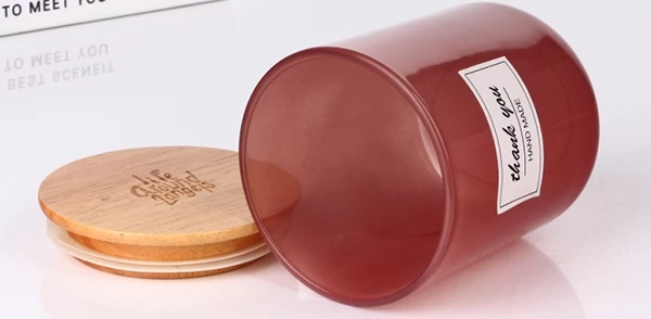 Frascos De Vela De Vidro Com Tampas Atacado