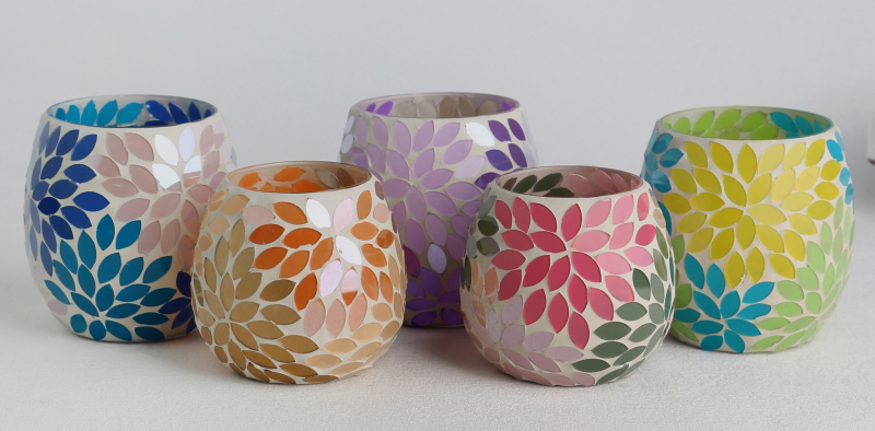 Frasco de vela perfumada