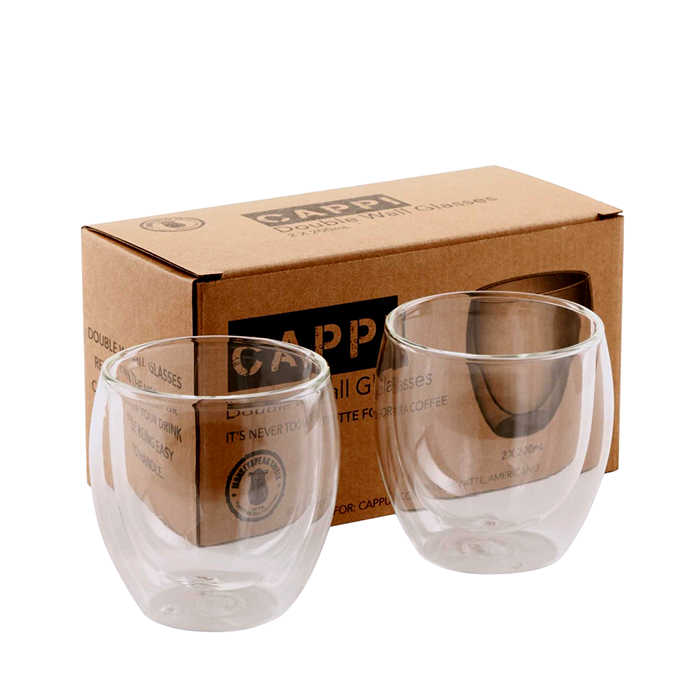 gift box packing of double layer glass cups 3 of 6