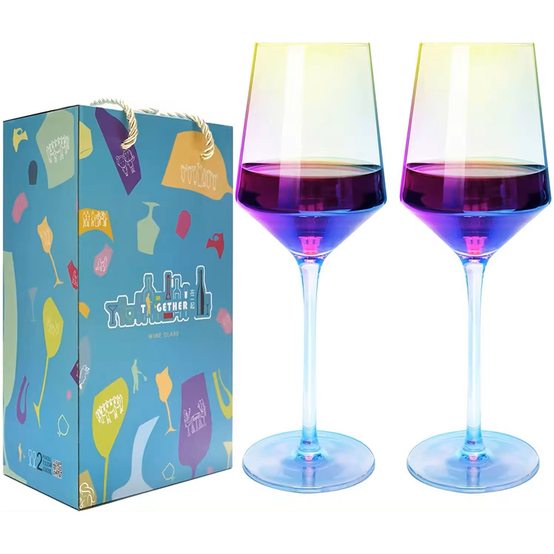 gift box packing of wine glasses 2 of 6