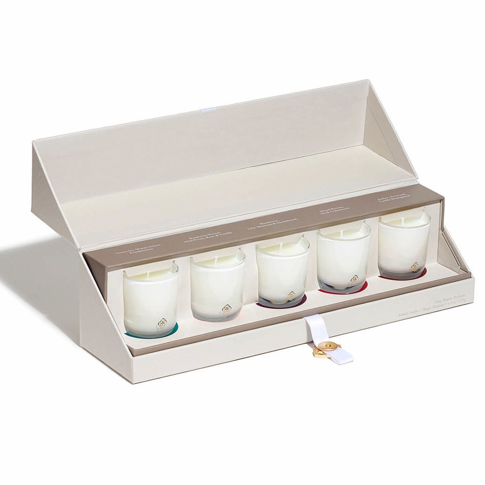 gift box packing of scented candle jars 6 of 9