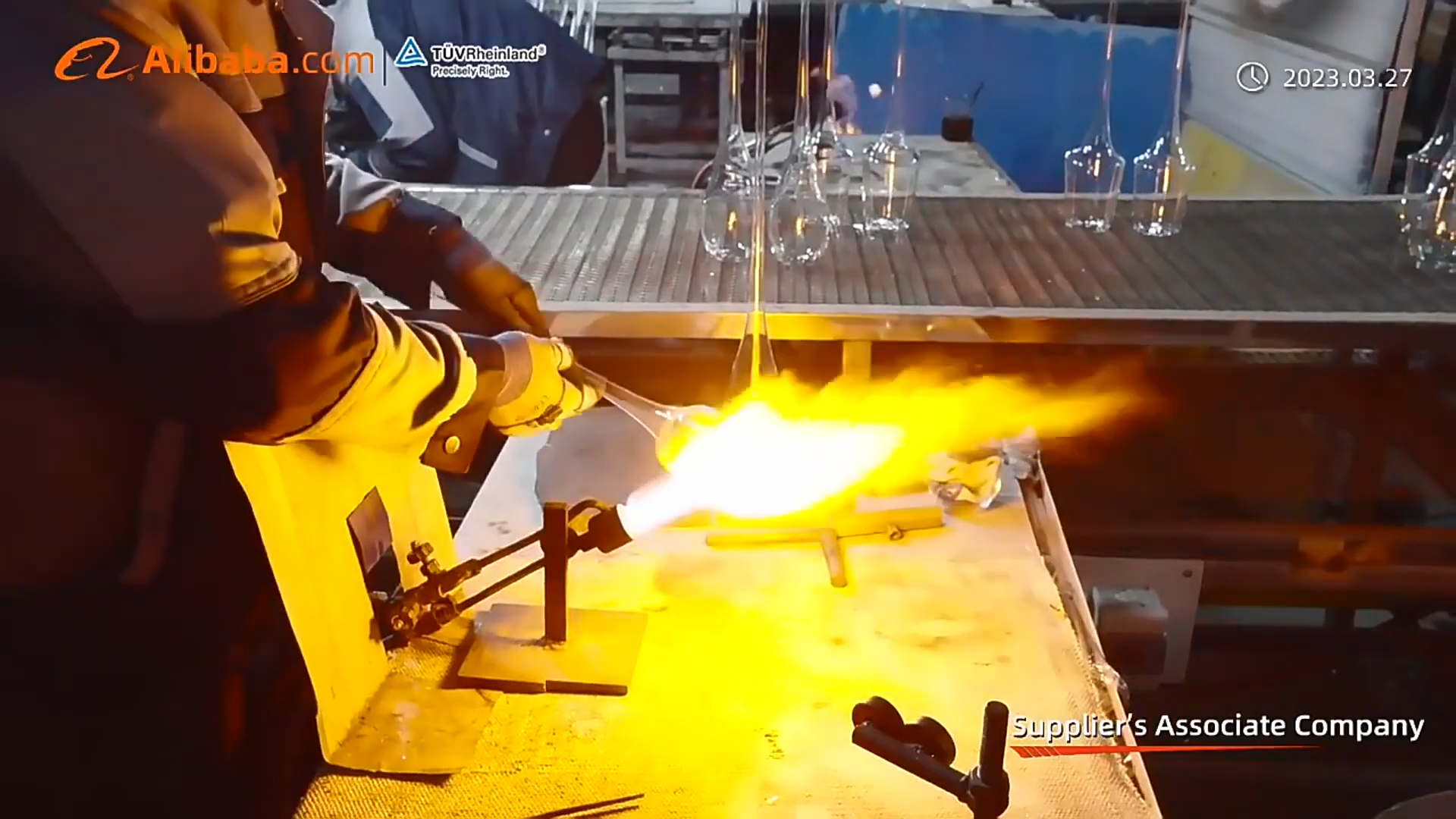 high borosilicate glassware production