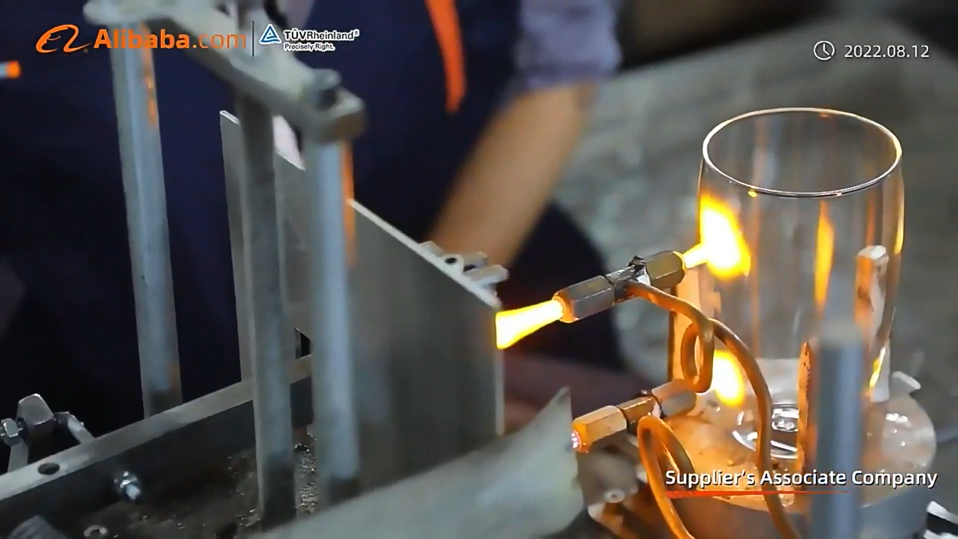 high borosilicate glassware production