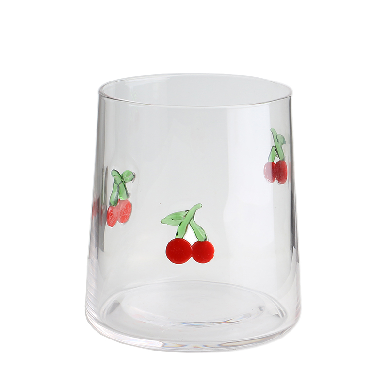 Barattolo contenitore in vetro fatto a mano da 300 ml e 10 once con coperchio ermetico in bambù ad alto borosilicato per spezie e tè