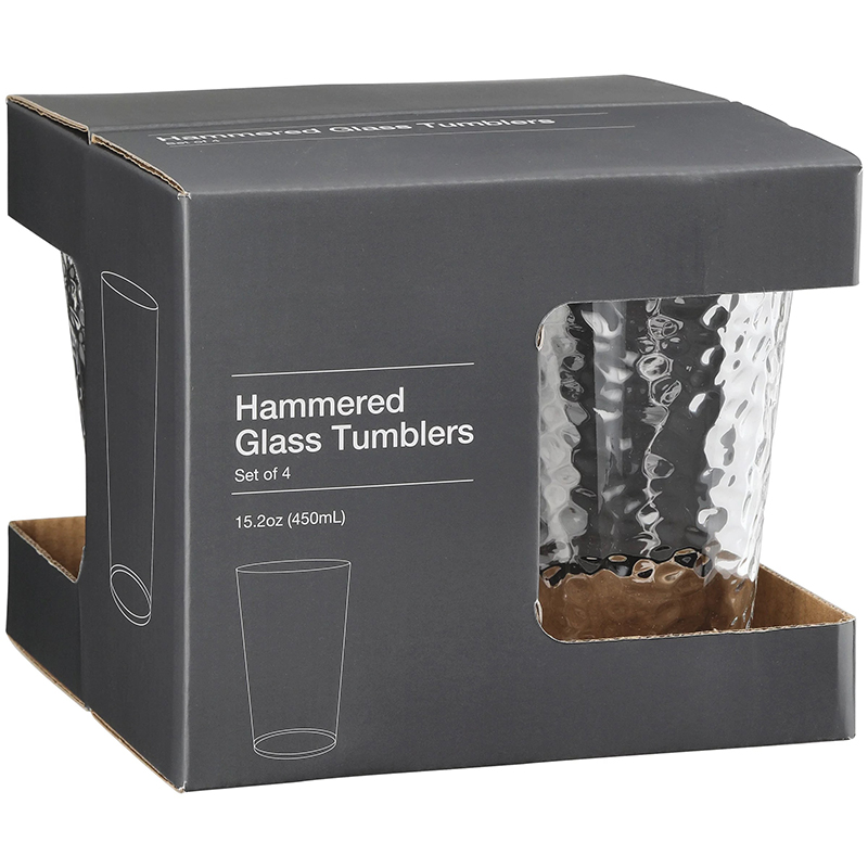 glass tumbler package