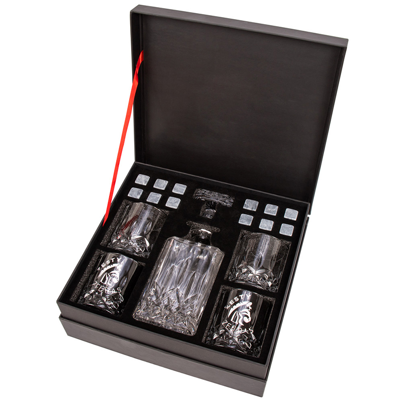 gift box packing of whiskey glass 2 of 6