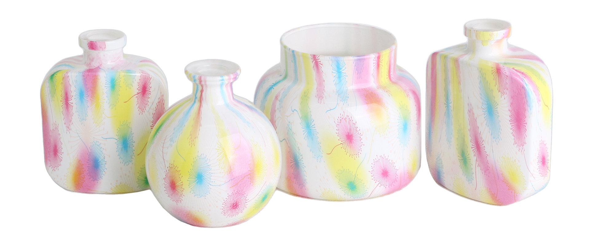 water transfer glass diffuser bottles banner