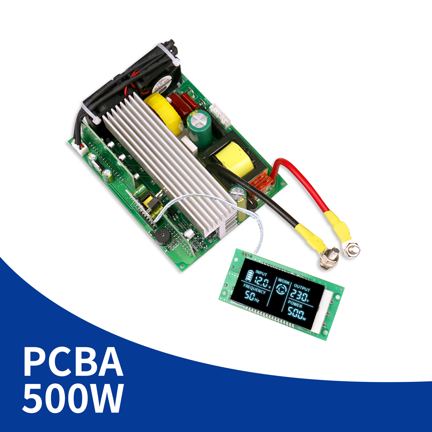 DC 12V/24V to AC 220V/230V/240V 500W Inverter PCBA