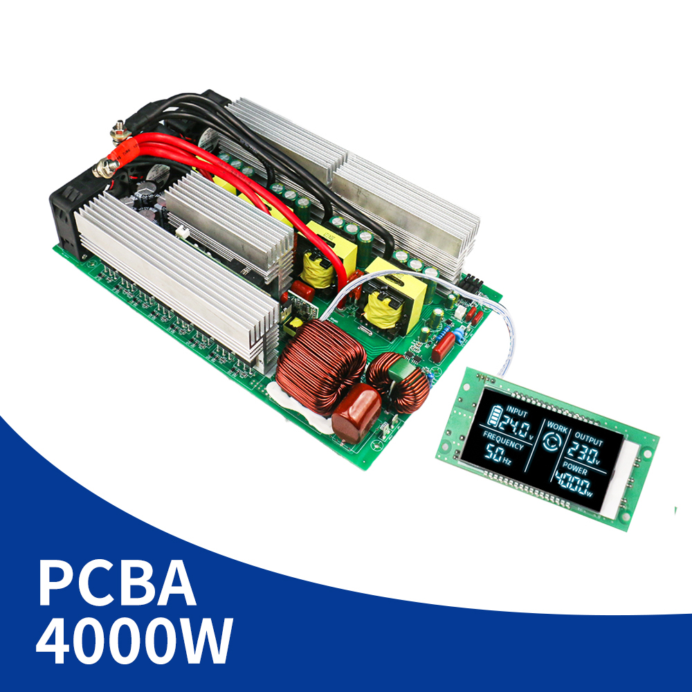 DC 24V/48V to AC 220V 4000W Inverter PCBA