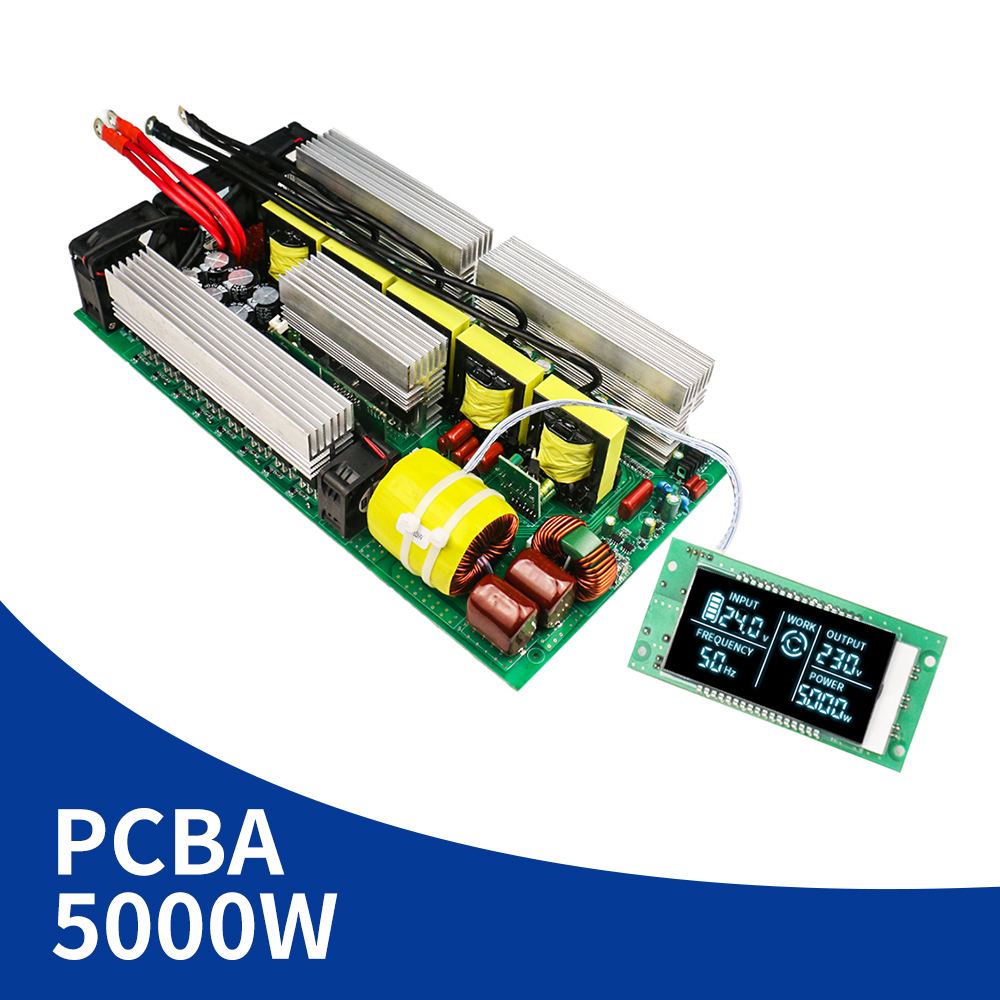 DC 24V/48V to AC 220V 5000W Inverter PCBA