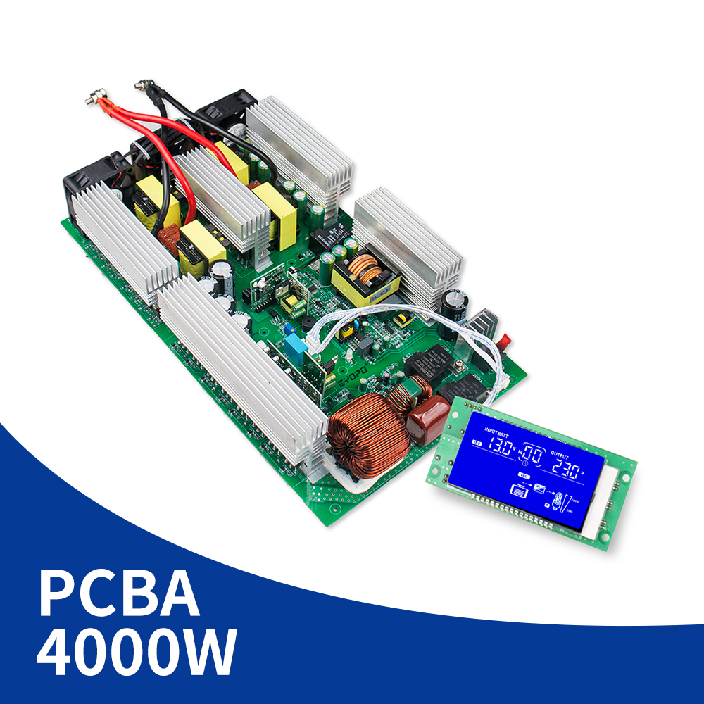 DC 24V/48V to AC 220V 4000W UPS Inverter PCBA