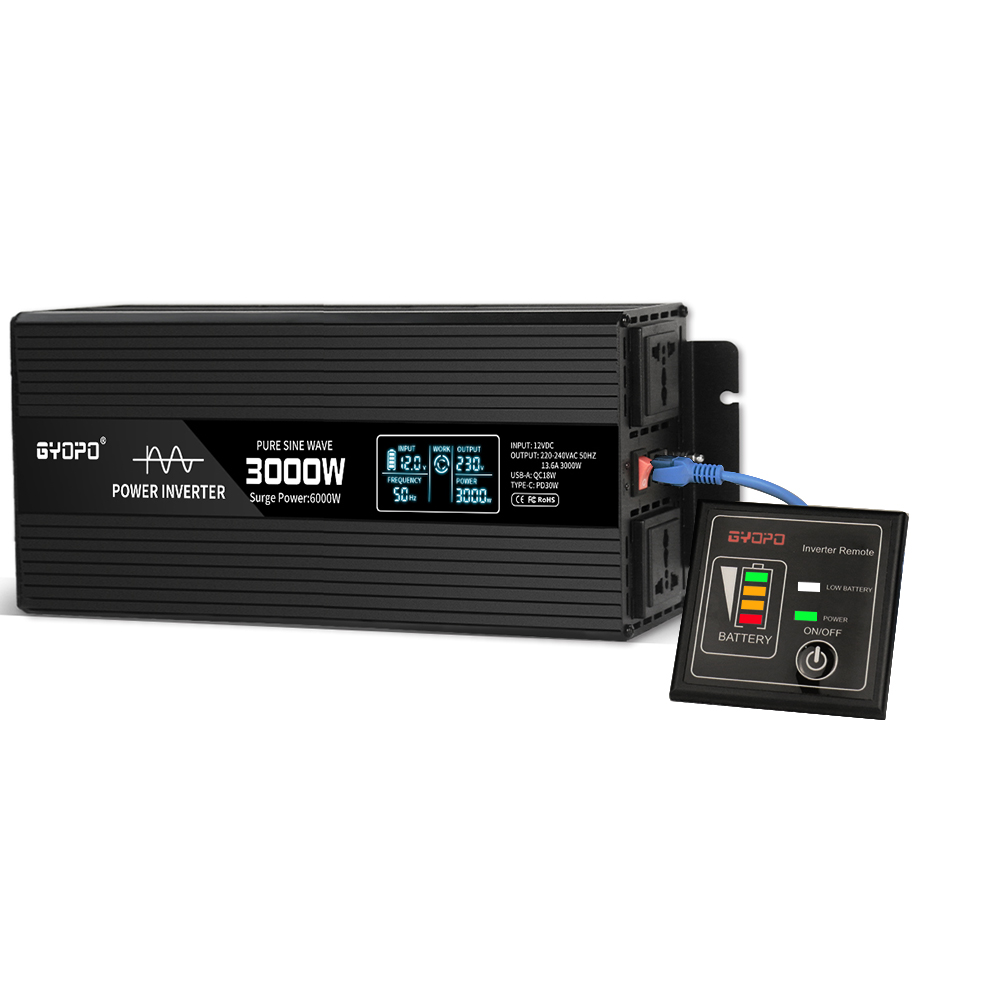 12V 220V 2000W Pure Sine Power Inverter - COPY - wn39rc