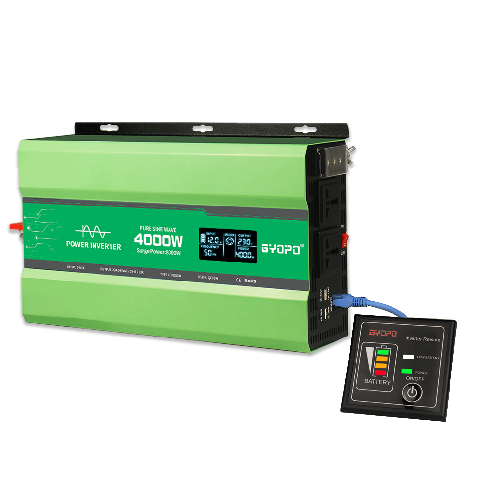 12V 220V 4000W Pure Sine Power Inverter