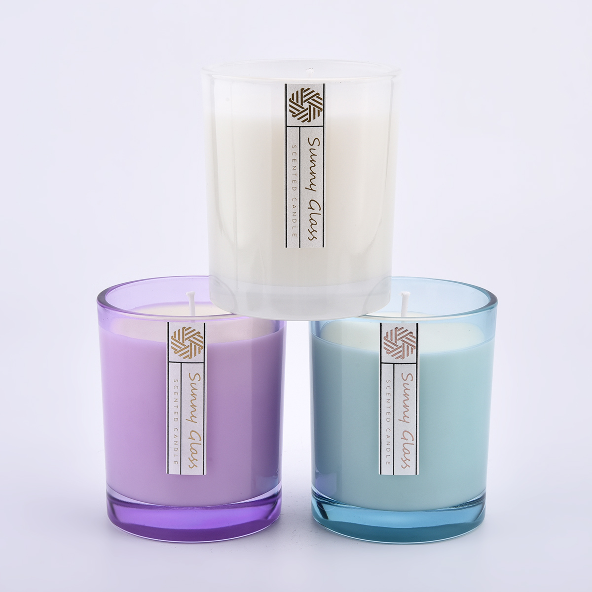 Hot Sale 300ml Thick Wall Glass Candle Jars